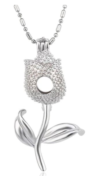 Tulip Necklace and Oyster Pearl